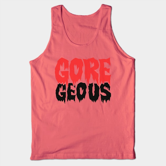 Goregeous - Funny Beautiful Girl Halloween Tank Top by Issho Ni